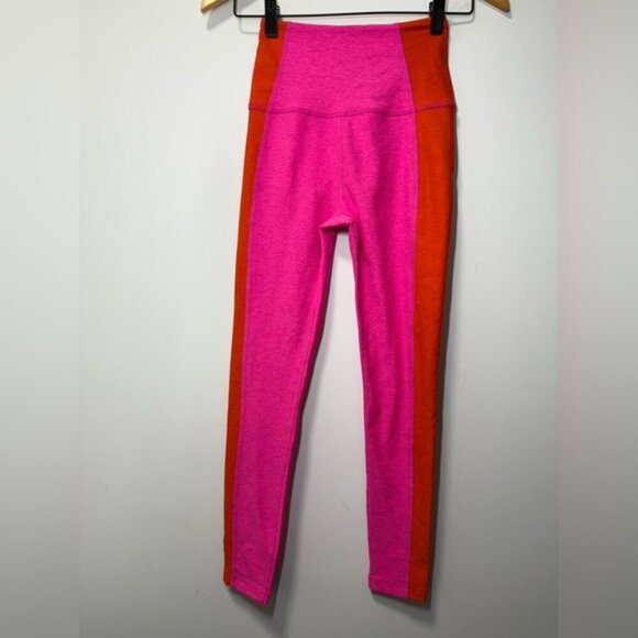 BEYOND YOGA Spacedye Vitality Colorblock High Waisted Midi Legging size S - Picture 7 of 15